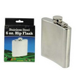 6 Oz. Stainless Steel Hip Flask